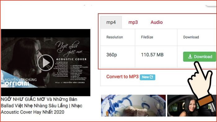 Tải video mà không cần phần mềm chỉ với vài thao tác đơn giản.