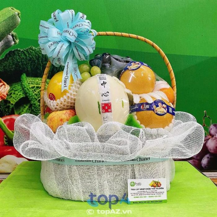 Cửa hàng giỏ trái cây DP Fruit tại TP. Thái Nguyên