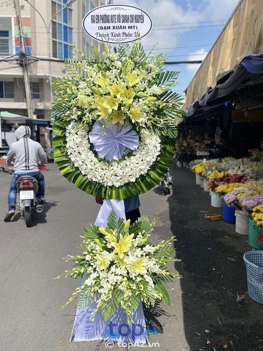 cửa hàng đặt hoa viếng tại TP. Sa Đéc