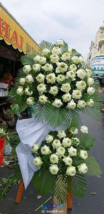 tiệm đặt hoa viếng đám tang ở TP. Sa Đéc