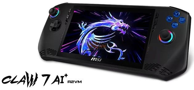 Cấu hình chi tiết của MSI Claw 8 AI+ được trang bị vi xử lý Intel Lunar Lake mới, mang lại trải nghiệm chơi game đỉnh cao.