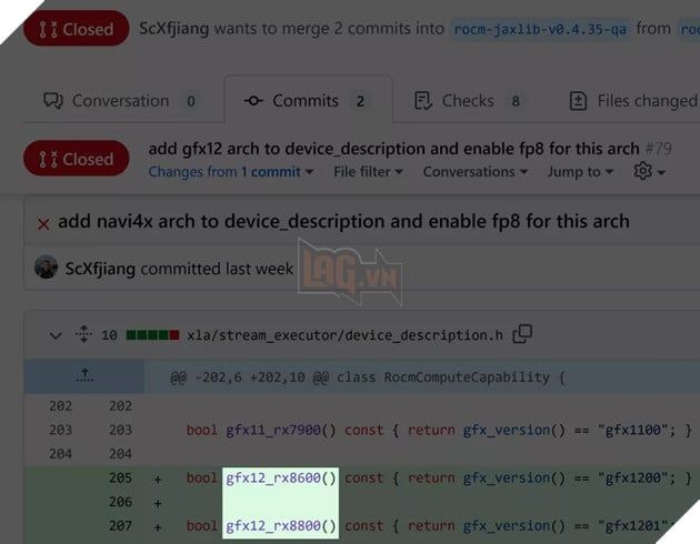 AMD vô tình tiết lộ rằng GPU Radeon RX 8600 và 8800 sẽ sớm được ra mắt.