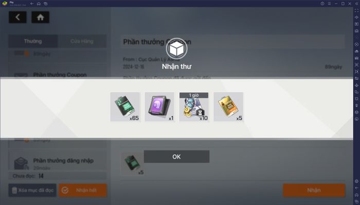 Hướng dẫn nhập mã quà tặng để nhận phần thưởng khi chơi STARSEED: Asnia Trigger trên PC thông qua BlueStacks