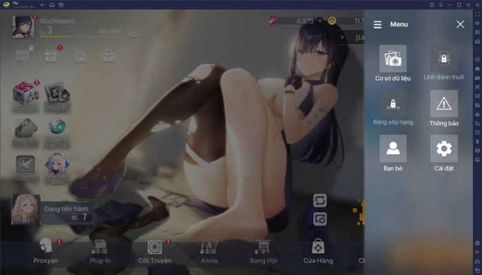 Hướng dẫn nhập mã quà tặng để nhận phần thưởng khi chơi STARSEED: Asnia Trigger trên PC thông qua BlueStacks