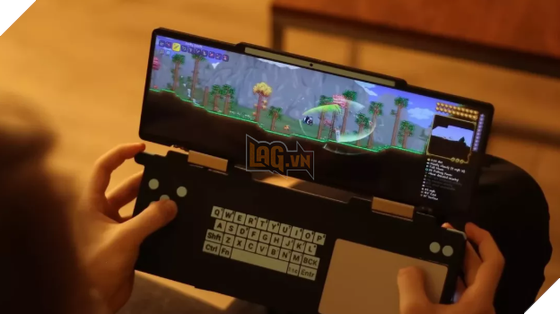 YouTuber đã biến chiếc laptop hỏng thành một máy chơi game cầm tay, không kém gì Steam Deck.