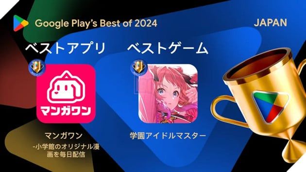 Gakuen Idolmaster và Fate/Grand Order dẫn đầu giải thưởng Google Play's Best of 2024 tại Nhật Bản