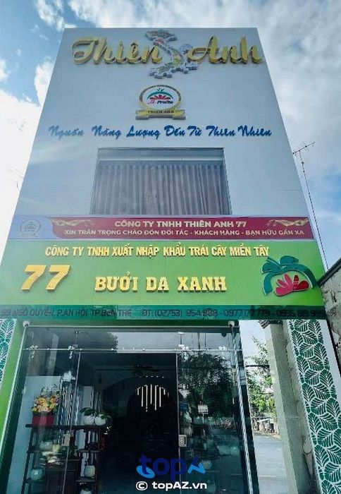 Cửa hàng giỏ trái cây ngay tại TP. Bến Tre