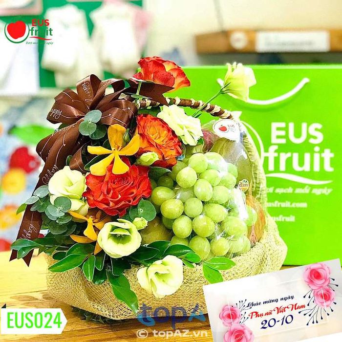 Shop giỏ trái cây Eus Fruit Vĩnh Phúc tọa lạc tại Vĩnh Yên