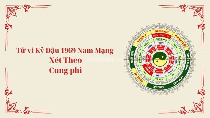 Tử vi tuổi Kỷ Dậu 1969 nam mạng 2025 xét theo Cung Phi