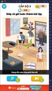 Giải quyết những câu đố vui nhộn trong Annoying Puzzle Game trên PC cùng BlueStacks