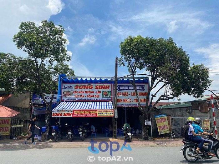 Quán ăn sáng tại Dĩ An