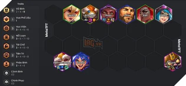 DTCL Mùa 13: Hướng dẫn xây dựng đội hình Vệ Binh phối hợp đa hệ tộc mạnh mẽ nhất rank Thách Đấu 2