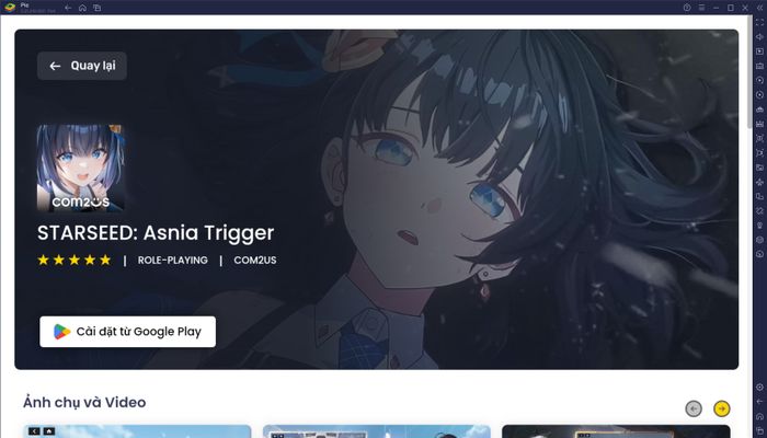 Trở thành nhà kiến tạo và cứu lấy thế giới trong STARSEED: Asnia Trigger ngay trên PC cùng BlueStacks