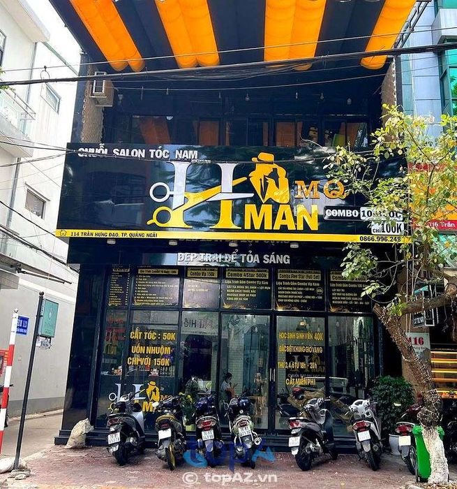 Salon tóc nam Hman MQ tại TP Quảng Ngãi