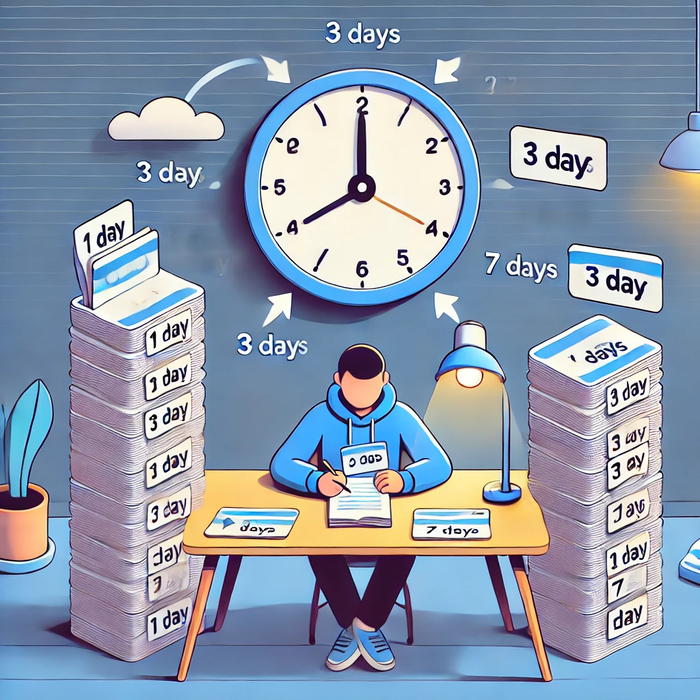 Kỹ thuật ôn tập lặp lại theo khoảng cách (Spaced Repetition)