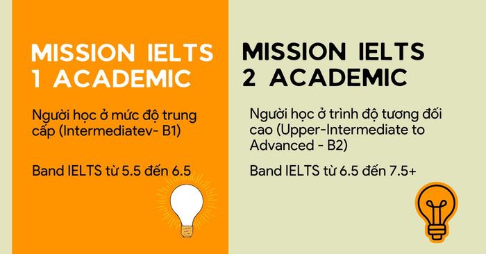 Bộ sách Mission IELTS 1, 2 Academic