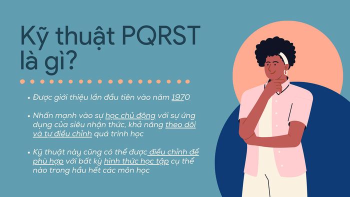 What is the PQRST technique?