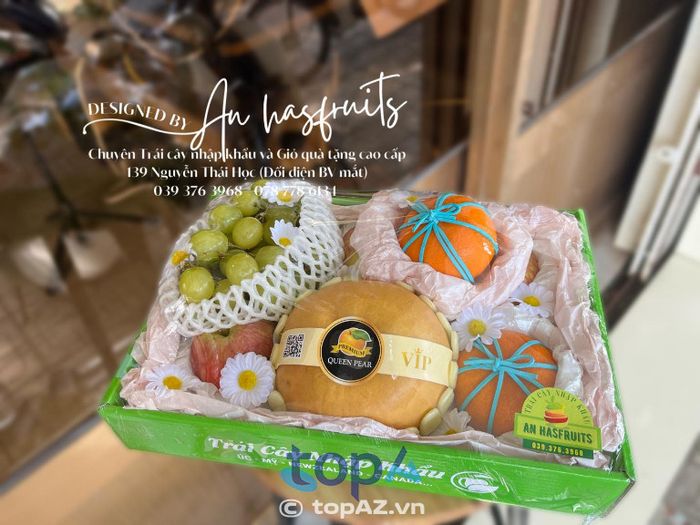 Cửa hàng giỏ trái cây An Hasfruits tại TP. Tuy Hòa