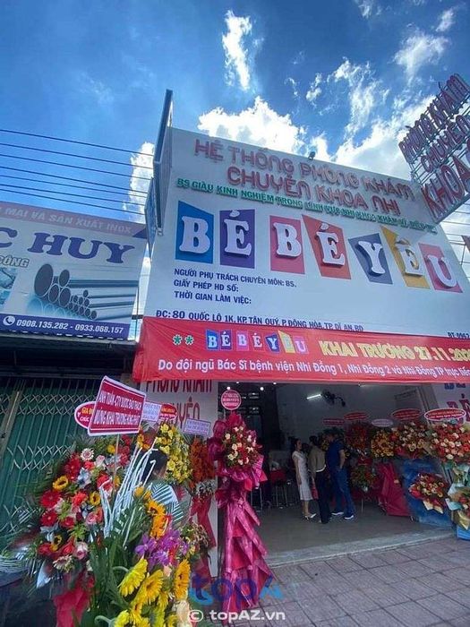 Phòng khám Nhi Bé Bé Yêu tại Dĩ An