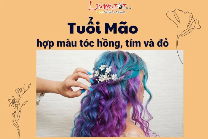 Màu tóc cho tuổi Mão 2025