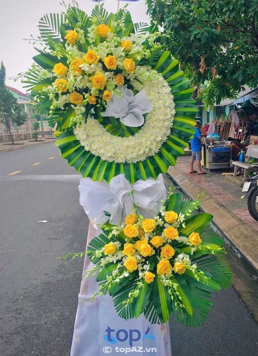 tiệm hoa tang lễ tại TP. Hà Tiên