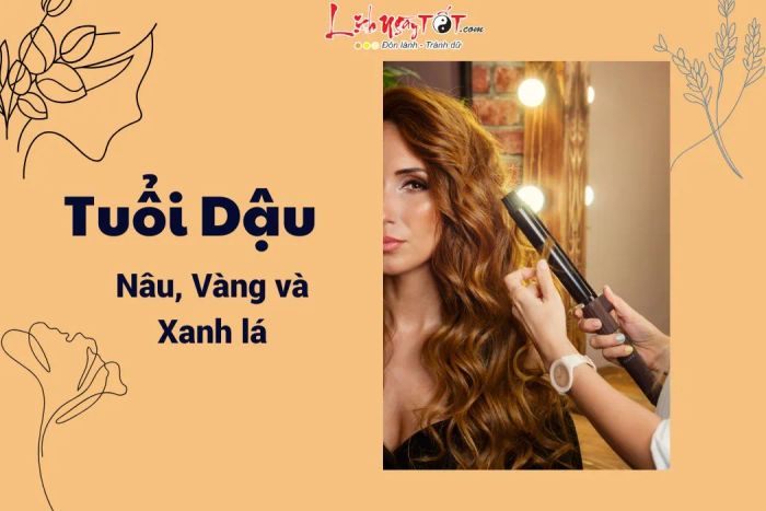 Màu tóc cho tuổi Dậu 2025