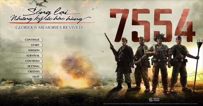 Tải game 7554 – Khơi dậy những chiến thắng lịch sử
