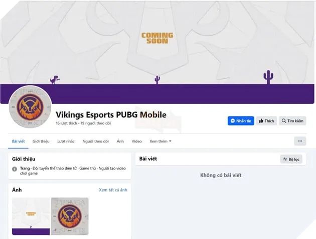 Vikings Esports Chính Thức Mở Fanpage Vikings Esports PUBG Mobile, Sẵn Sàng Tham Gia Tựa Game Battle Royale Di Động Hàng Đầu Tại Việt Nam 2