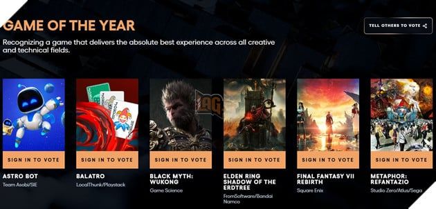 The Game Awards 2024: Astro Bot Giành Giải Game Hay Nhất Năm