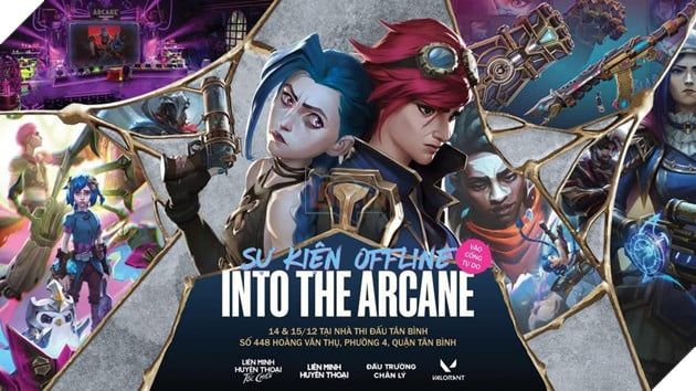 Hơn 7.000 người hâm mộ đã cùng khám phá vũ trụ Arcane và đắm chìm trong thế giới game của Riot, phát hành bởi VNGGames
