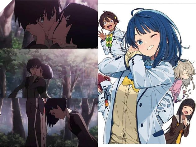 Tác giả chia sẻ rằng Makeine lấy cảm hứng từ anime DARLING in the FRANXX.