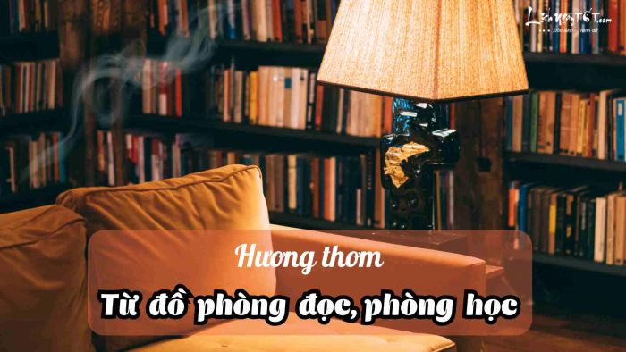 Mùi thơm từ phòng học, từ sách vở