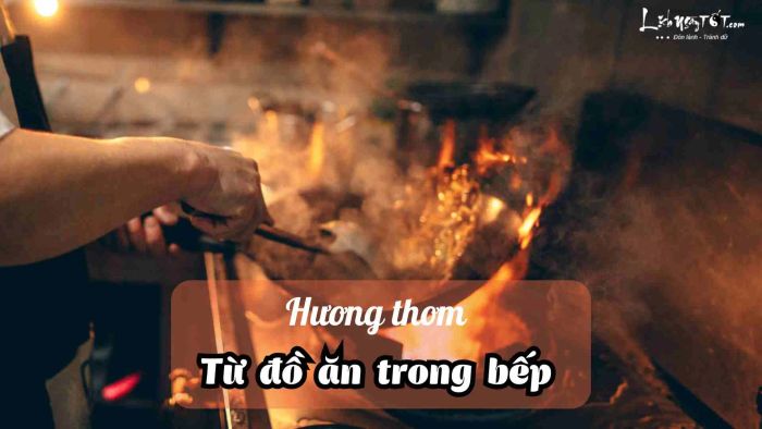 Mùi hương trong bếp