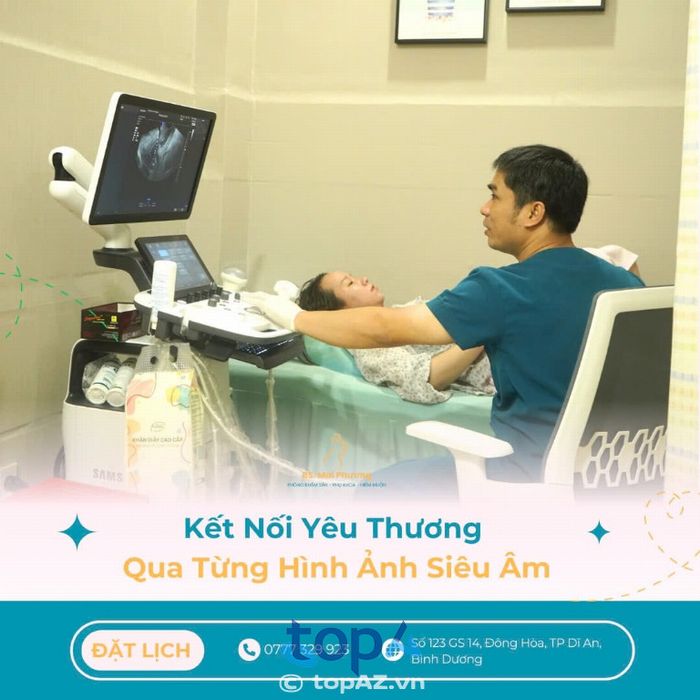 Phòng khám siêu âm thai uy tín tại Dĩ An