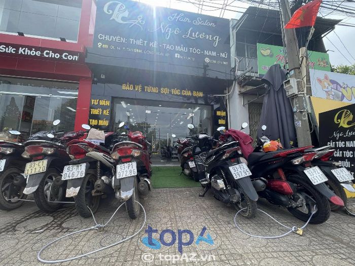 Ngô Lương Hair Salon tọa lạc tại TP. Đồng Xoài