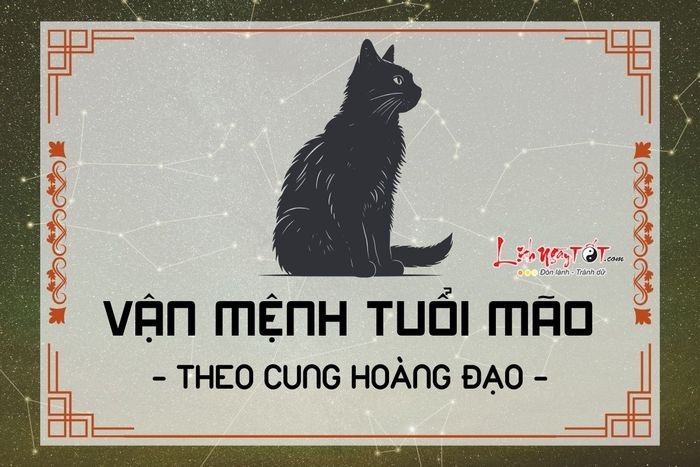 Vận mệnh người tuổi Mão theo cung hoàng đạo