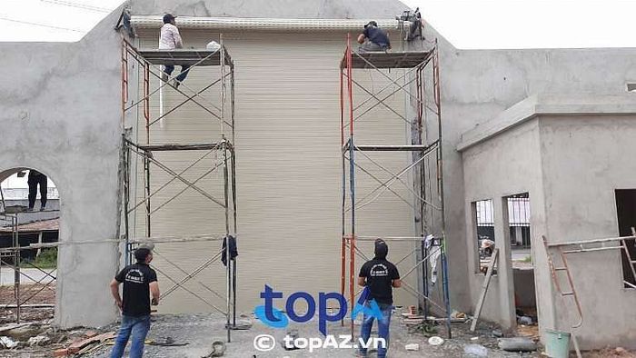 Đơn vị thi công cửa cuốn tại Quận 6