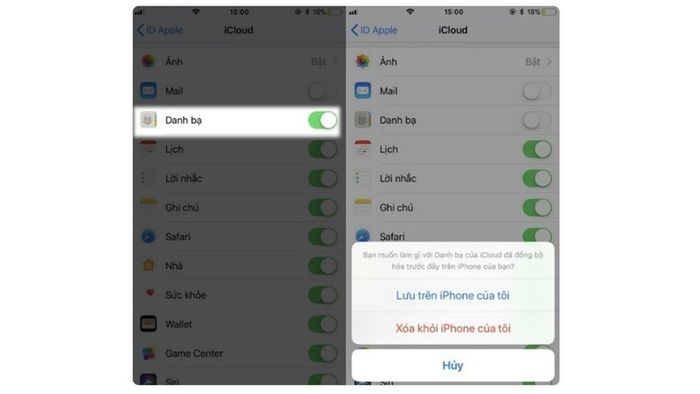 Hướng dẫn xóa danh bạ trên iPhone qua iCloud