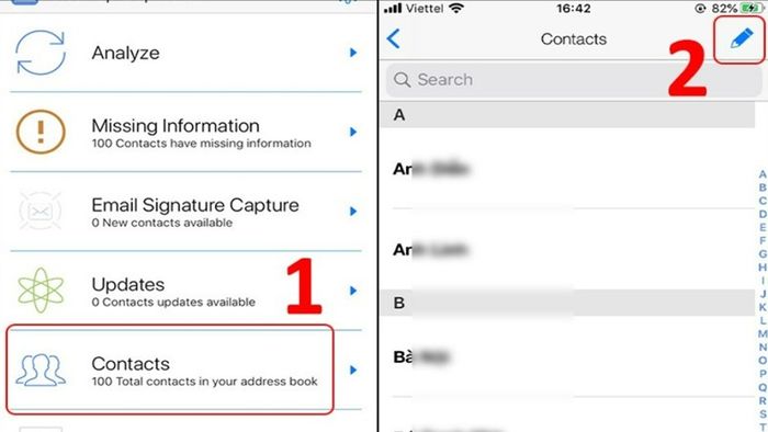 Hướng dẫn sử dụng Cleanup Duplicate Contacts để xóa danh bạ iPhone