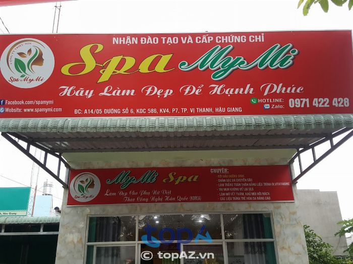 Spa MyMi tại TP. Vị Thanh – Nơi mang lại làn da khỏe đẹp và tự tin