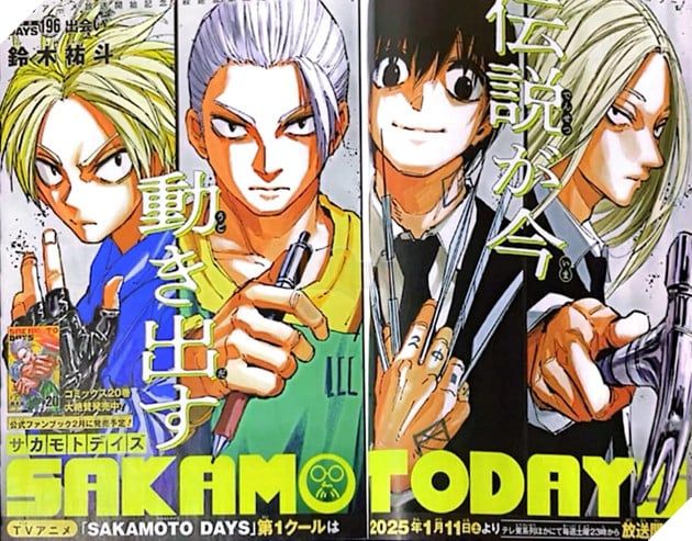 Spoiler Sakamoto Days chap 196: Quá khứ giữa Shin và Sakamoto 2