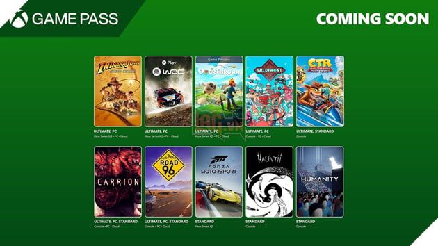 Xbox Game Pass Chính Thức Công Bố Loạt Game Ra Mắt Tháng 12