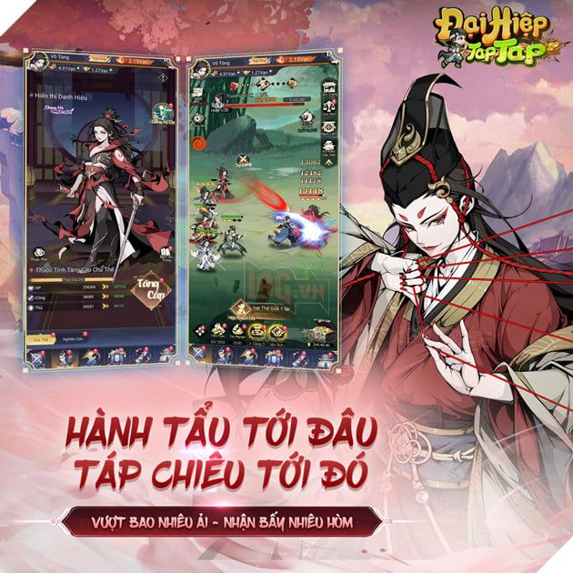 Đại Hiệp Tap Tap chính thức khai mở: “Nâng chén” thỏa sức, nhận ngay danh hiệu “Đại Hiệp” bá đạo 5