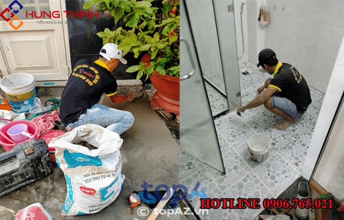 Đơn vị chuyên cung cấp dịch vụ chống thấm tại quận Bình Thạnh - Điện Nước Hưng Thịnh.