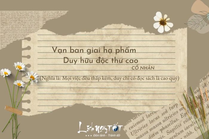 Đọc sách rất quan trọng đối với người xưa