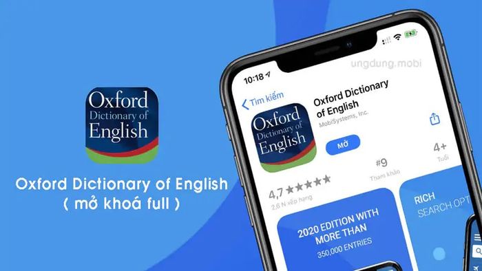 Oxford Dictionary of English: Tải từ điển Anh-Việt toàn diện và đáng tin cậy
