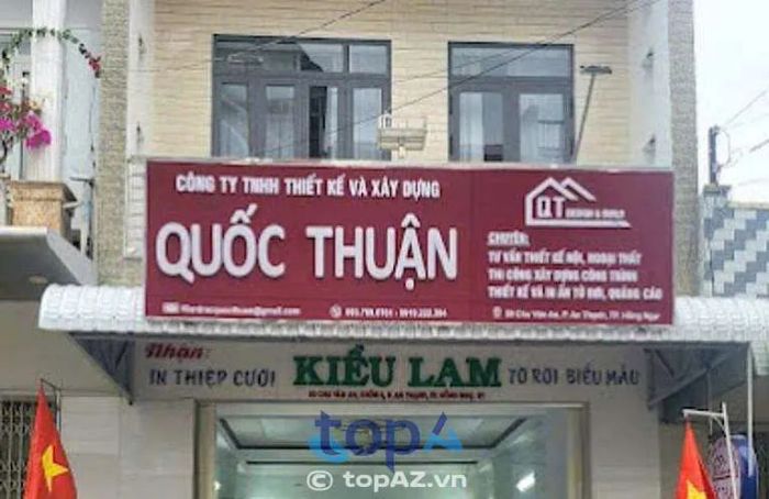 Công ty TNHH Thiết Kế Và Xây Dựng Quốc Thuận tại TP. Hồng Ngự