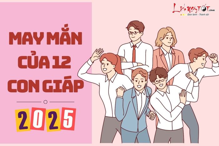 Vận may của 12 con giáp năm 2025