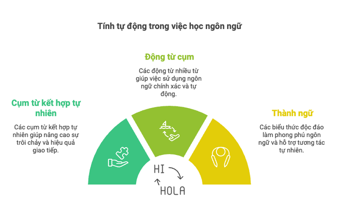 Ảnh hưởng của việc học các cụm từ và cấu trúc ngữ pháp trong quá trình học ngôn ngữ