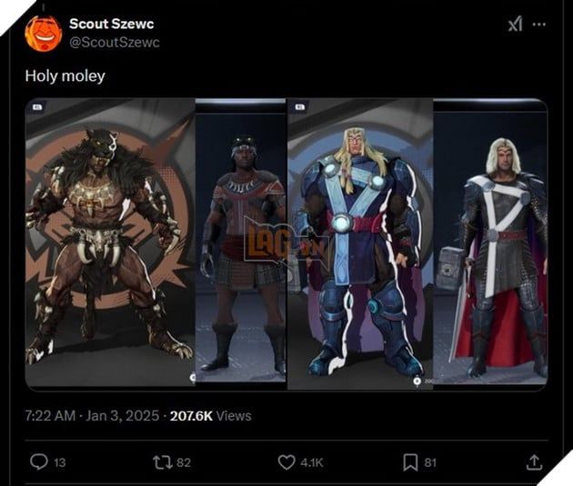 Marvel Rivals và Marvel Avengers: Sự khác biệt trong phong cách thiết kế nhân vật giữa ngành game phương Đông và phương Tây 8